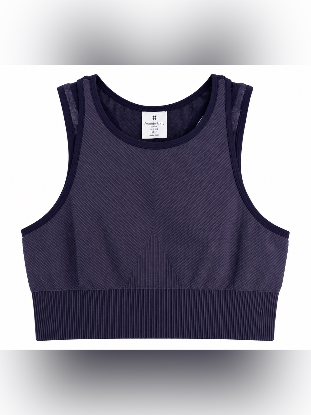 NWT Sweaty Betty Illusion Seamless Sports Bra Medium Support - Size XS